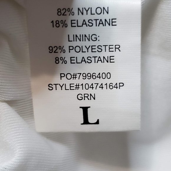 O'Neill Lime | Chartreuse Check Triangle Bikini Top, Lg - Picture 5 of 5